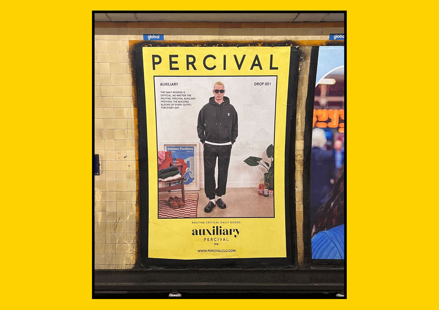 Percival Takes The London Underground
