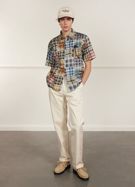 Boxy Clerk Shirt | Zinger Patchwork | Multi