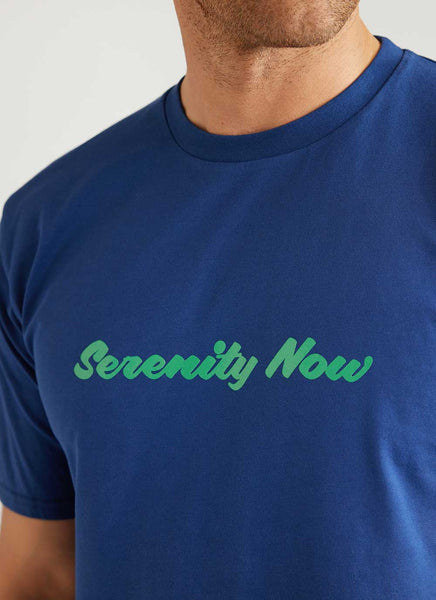 Frank | Seinfeld T Shirt | Indigo | Percival | Percival Menswear