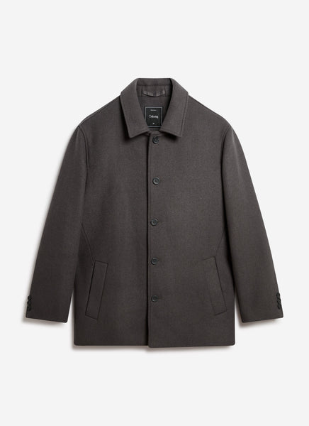 Peacoat | Melton Wool | Charcoal