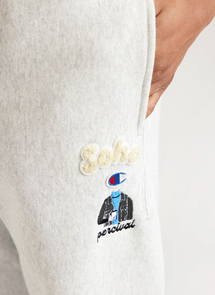 Champion track pants grey sales
