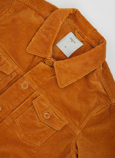 Orange cheap cord jacket