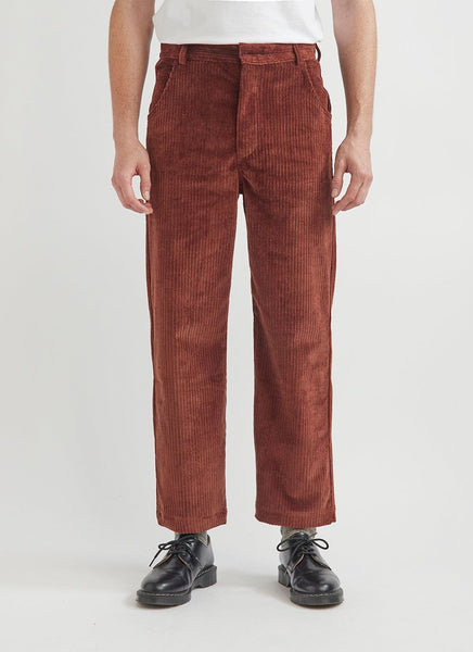 Mens wide top corduroy pants