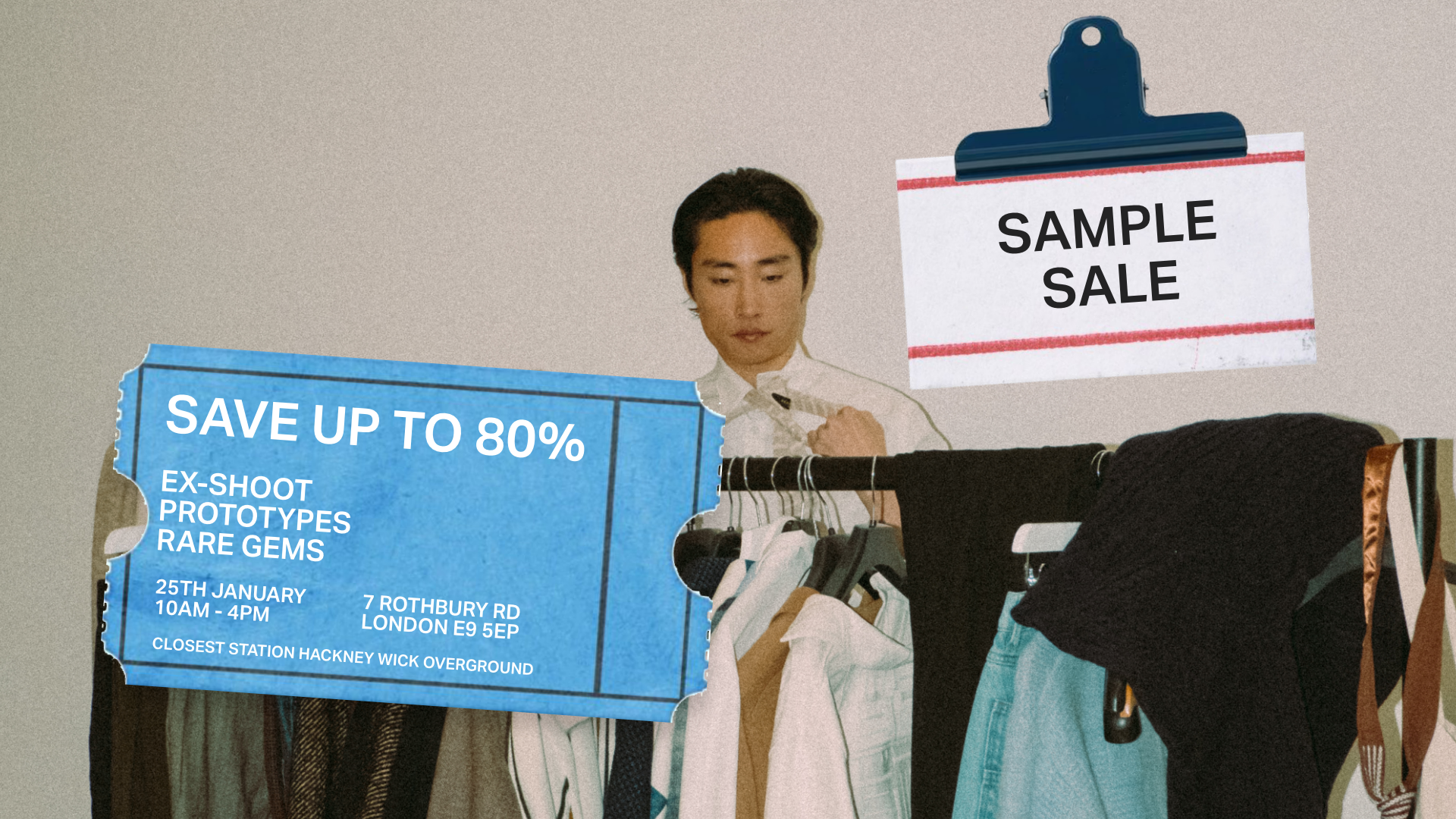 Percival Studio Sample Sale 2025 - East London