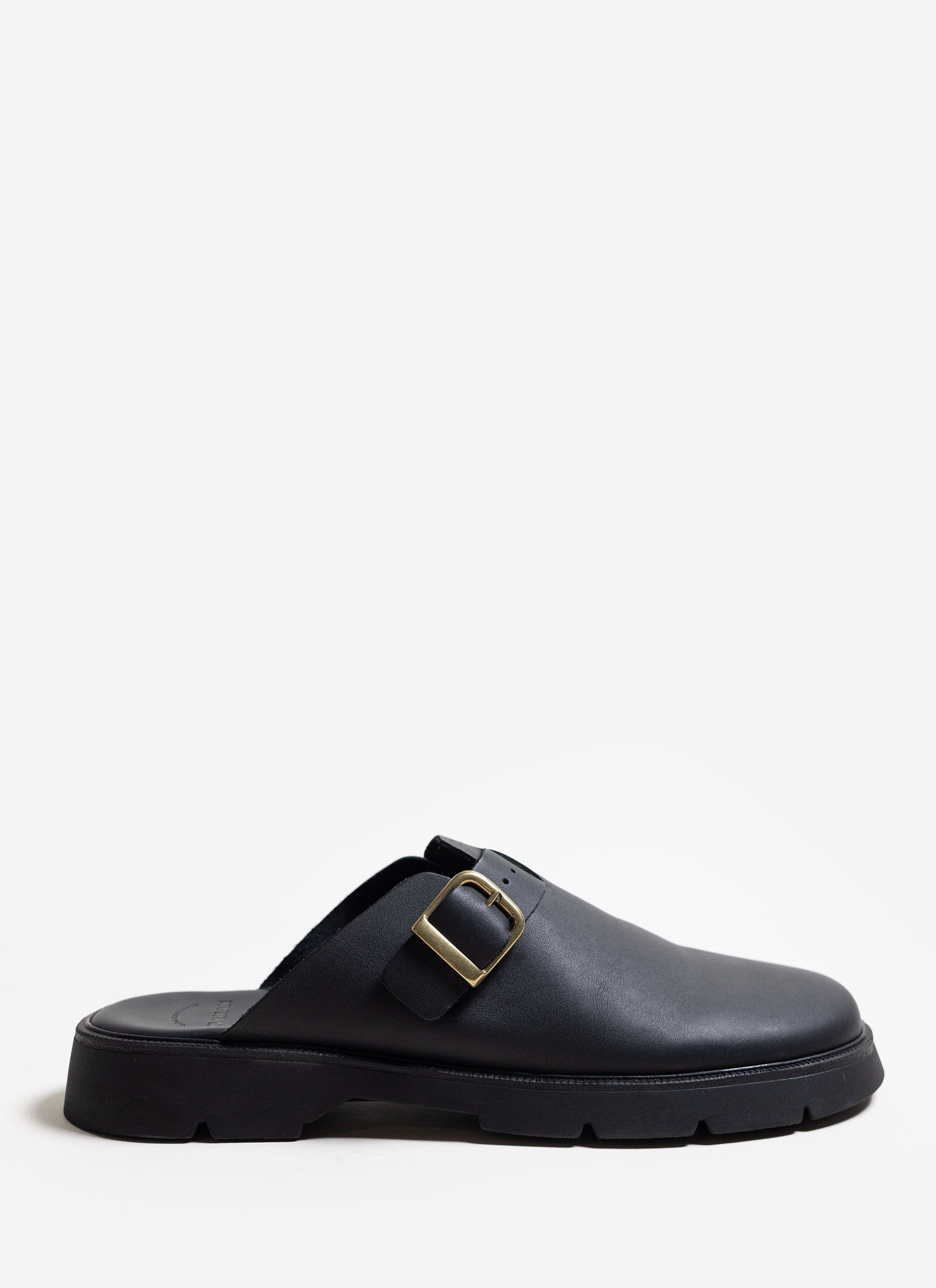 Men's Kleman Padror Shoe | Lug Sole Derby | Black | Percival Menswear