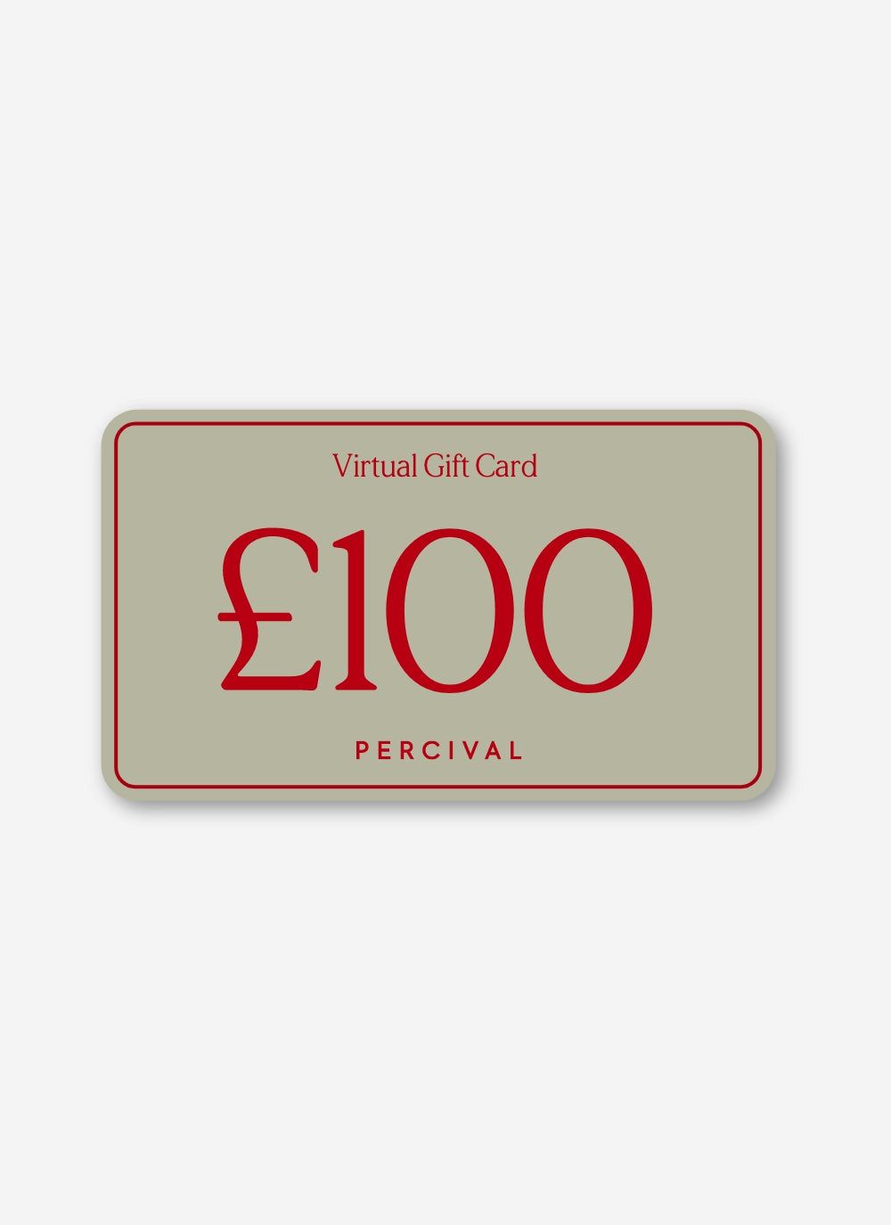 £100 Digital Gift Card
