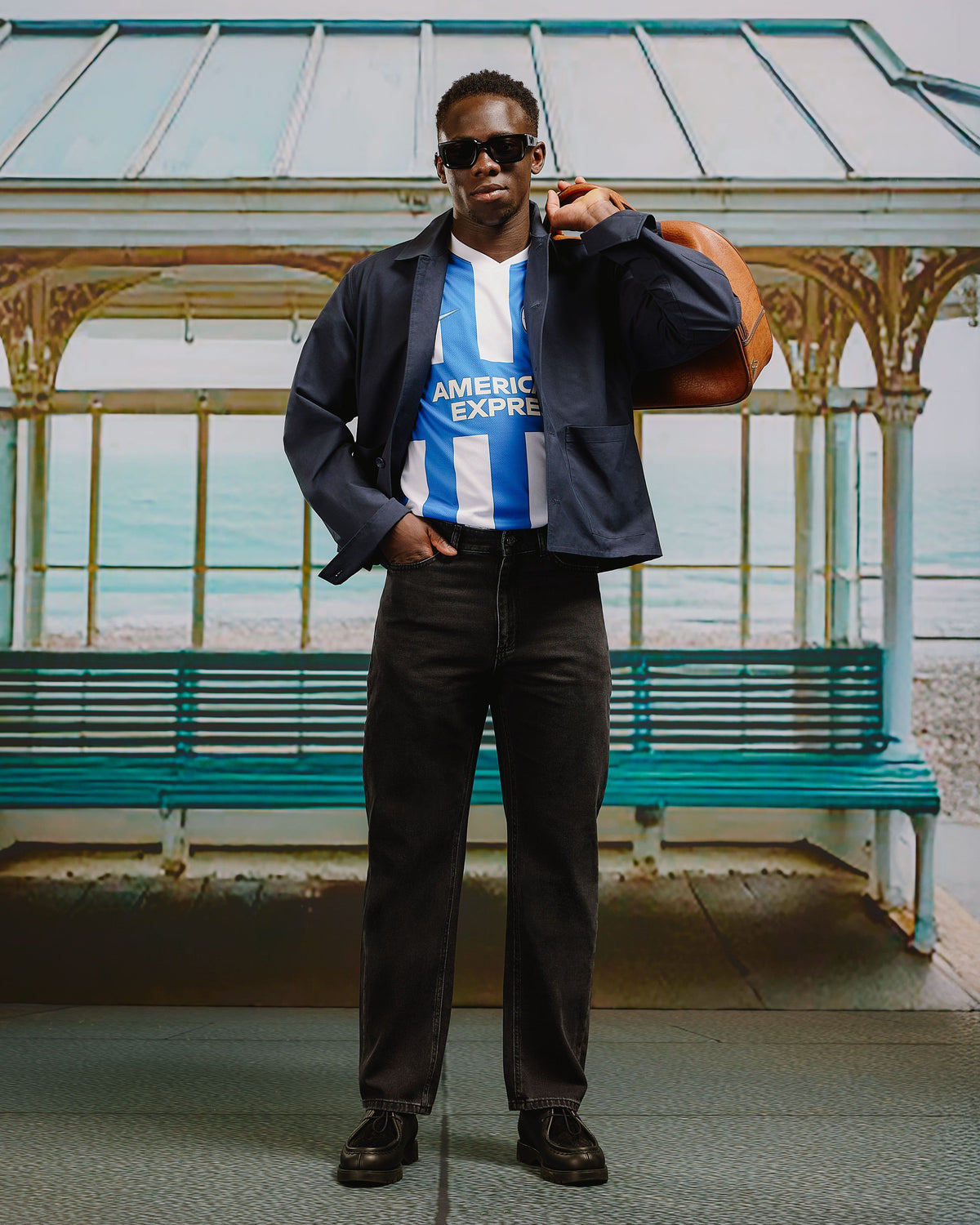Percival and Brighton & Hove Albion 2025/26 Home Kit Launch | Percival ...