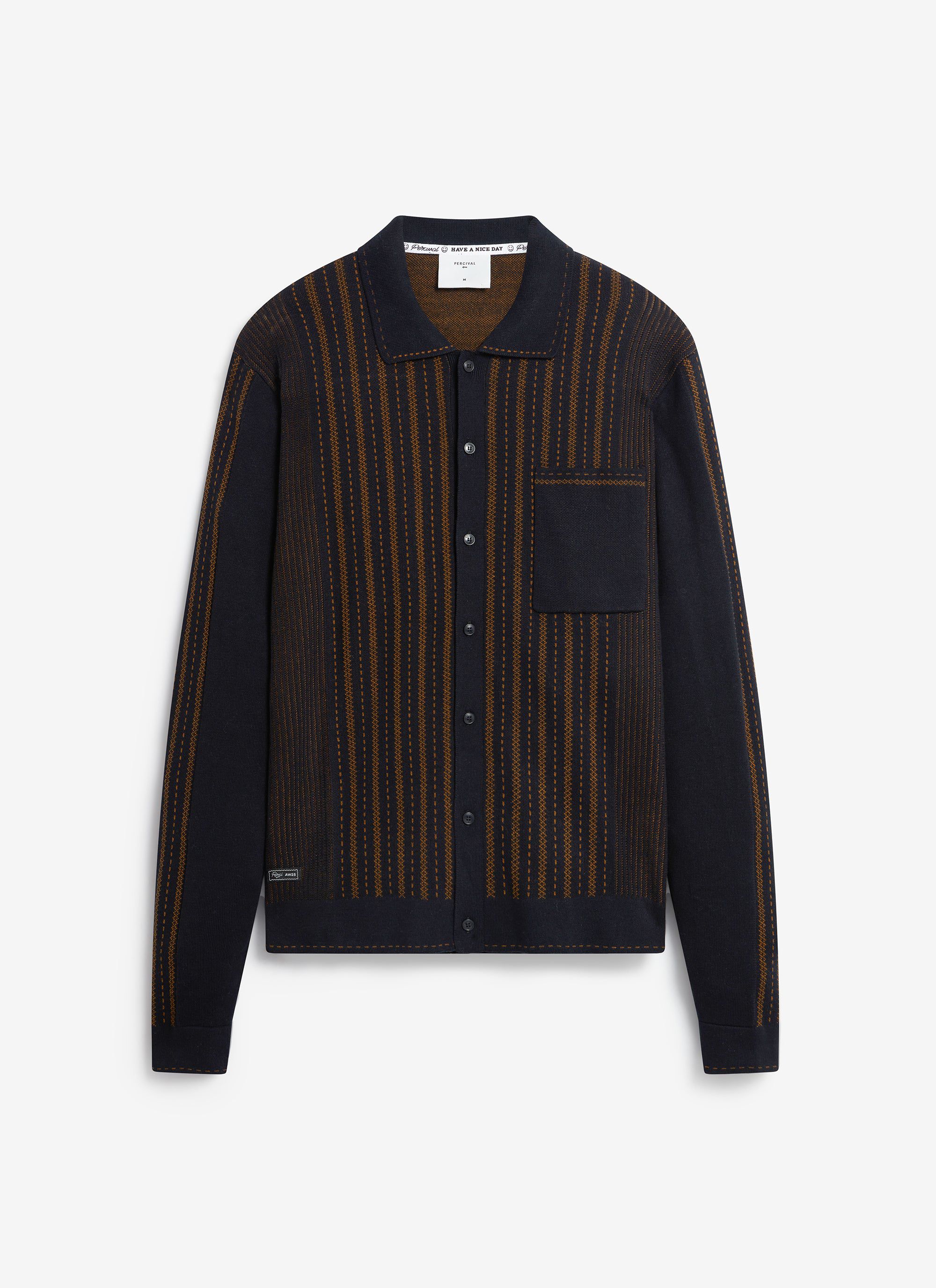 Black with Brown