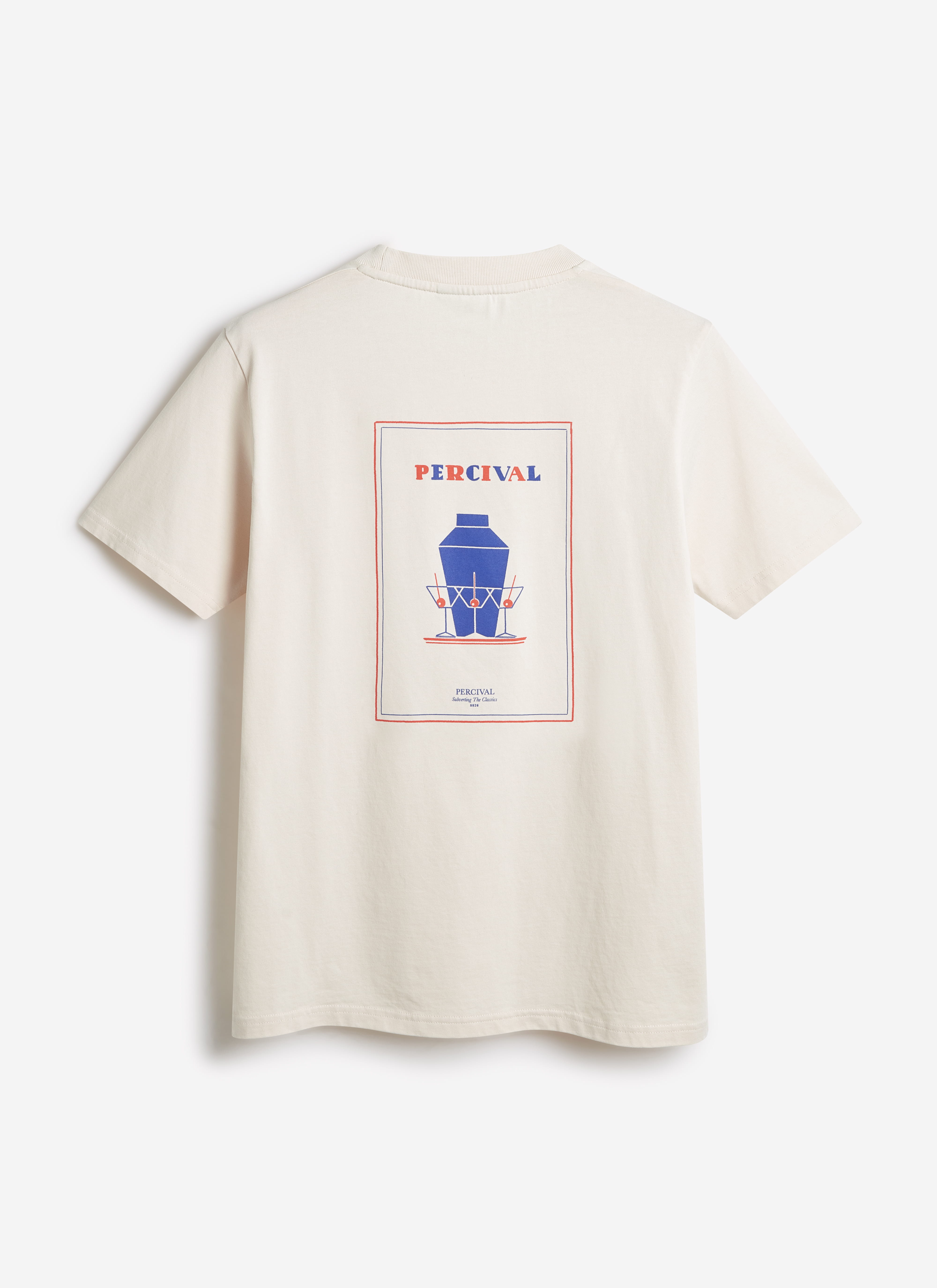 Men's Oversized T-Shirt | Perci & Rossi Martini | Organic Cotton