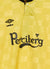 90s Umbro Shirt #25 | Percival x Classic Football Shirts | Yellow