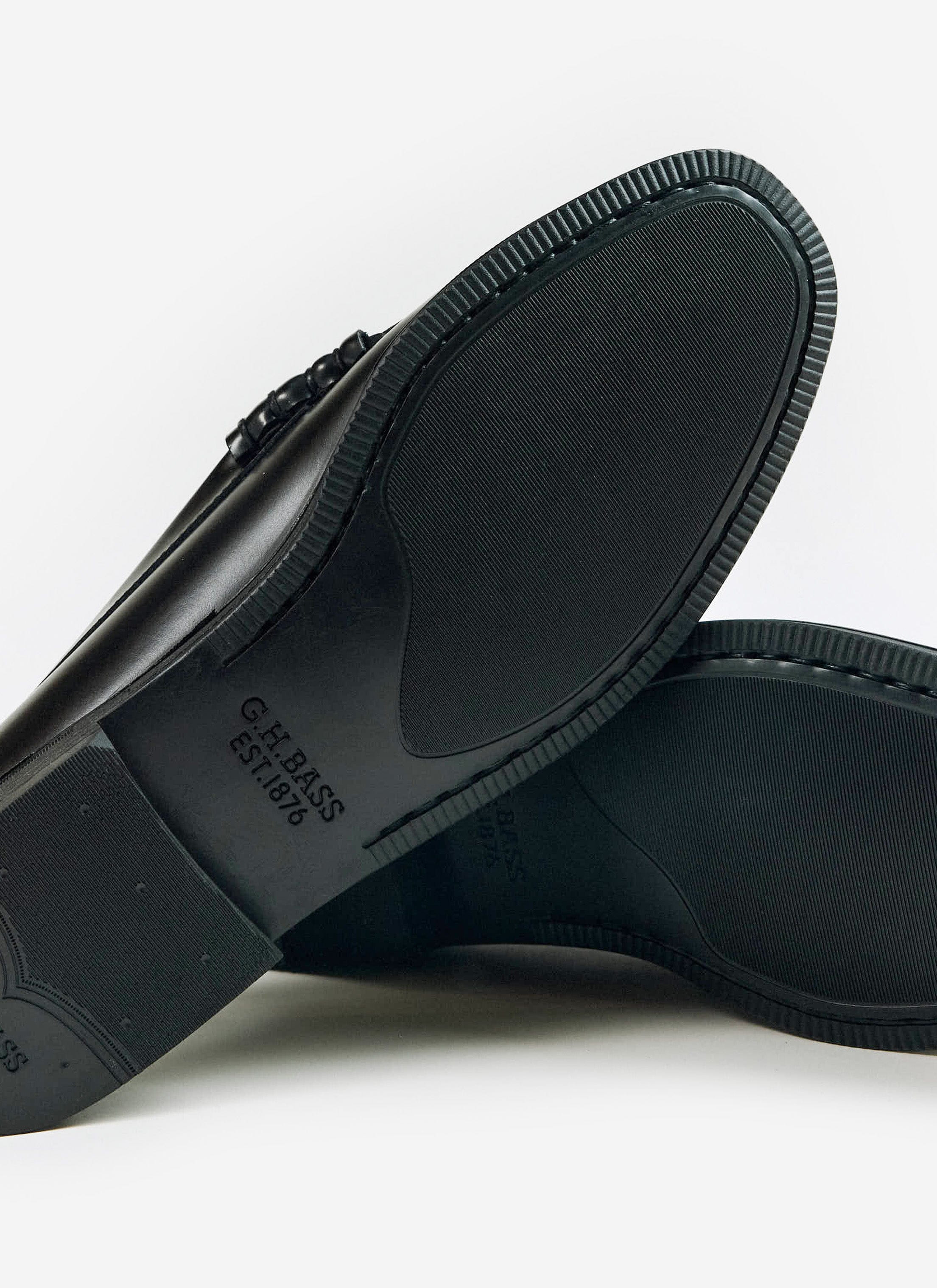 Men's Loafers | G.H.Bass Weejun II Larson Moc Penny | Black