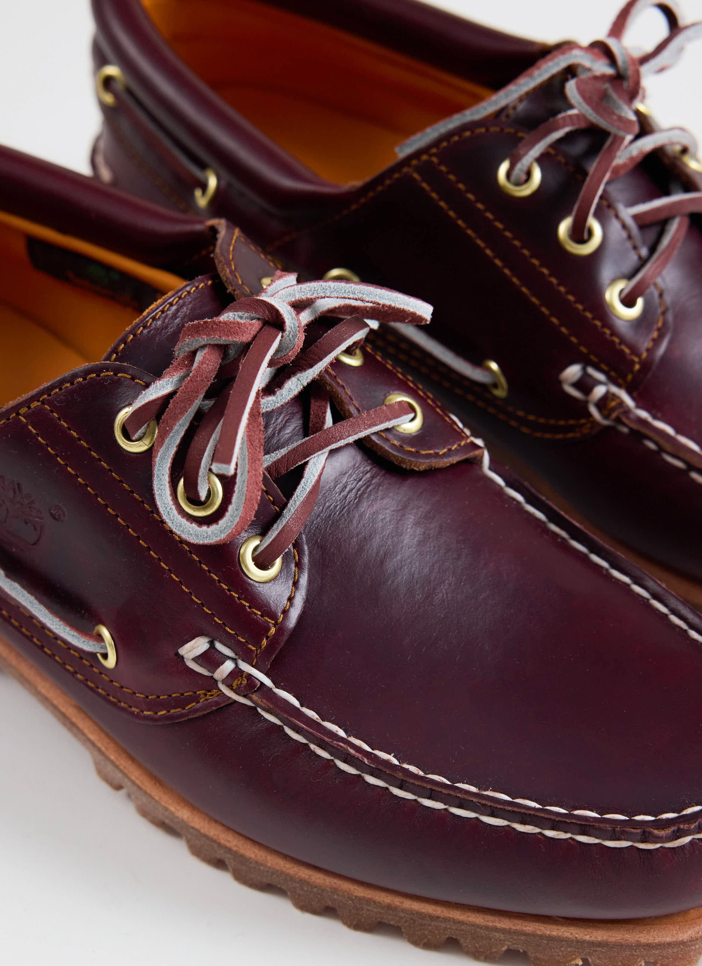 Men's Boat Shoe | Timberland Authentic | Burgundy Leather