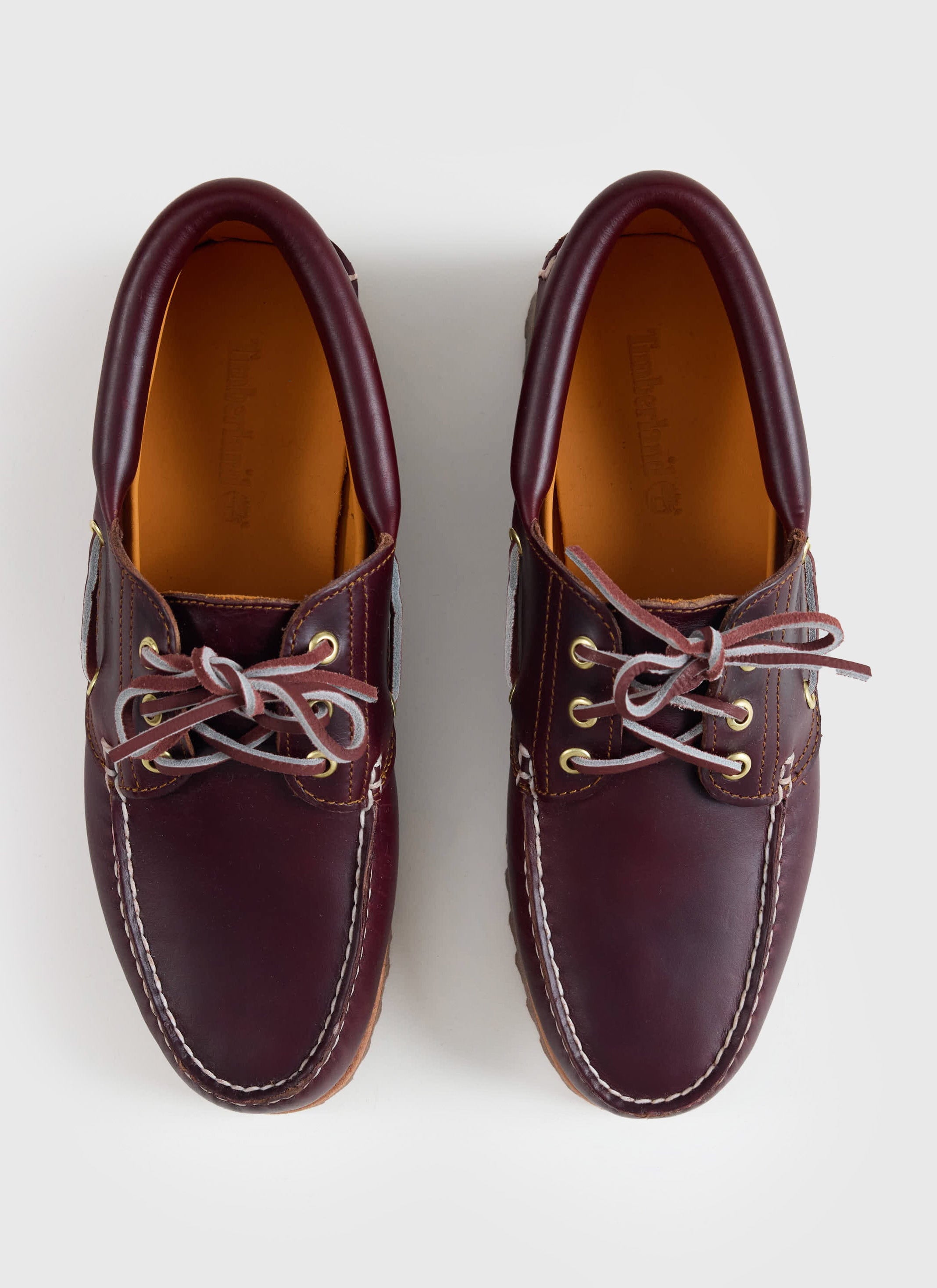 Men's Boat Shoe | Timberland Authentic | Burgundy Leather