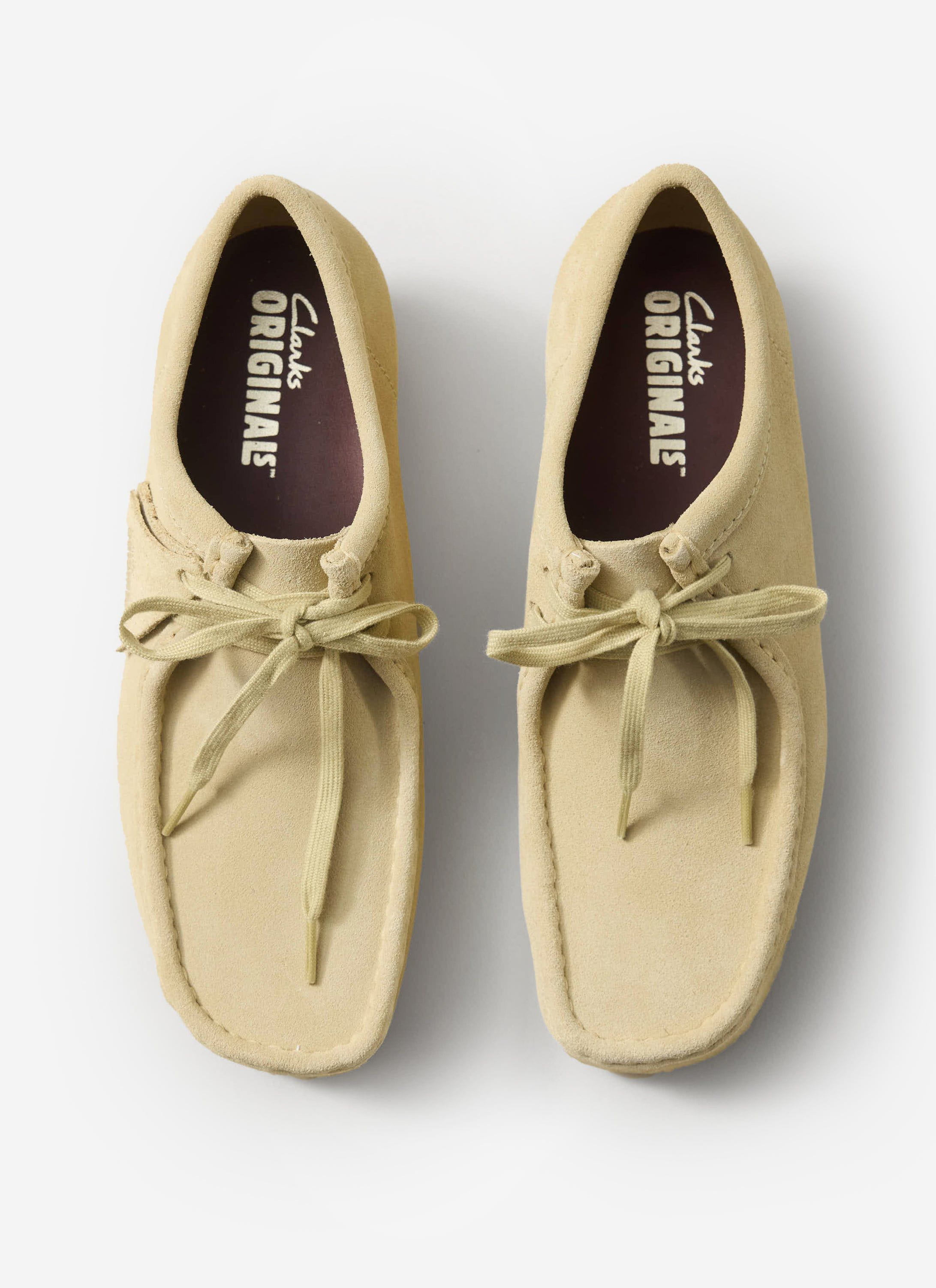 Men's Suede Wallabee Shoes | Clarks Originals | Maple Brown