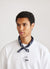 Koi Cotton Neckerchief | Navy