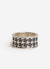 Houndstooth Ring | Sterling Silver