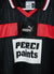 90s Vintage Shirt #54 | Percival x Classic Football Shirts | Black with Red