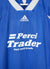 90s Adidas Shirt #20 | Percival x Classic Football Shirts | Blue with White