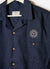 Summer Solstice Tapestry Cuban Linen Shirt | Navy