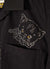 Perci Cat Overshirt | Black