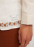 Tapestry Embroidered Long Sleeve Shirt | Percival x Pikol | Cream