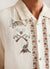 Tapestry Embroidered Long Sleeve Shirt | Percival x Pikol | Cream