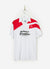 90s Puma Shirt #4 | Percival x Classic Football Shirts | White with Red