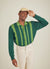 Giddy Up Button Through Knitted Shirt | Seinfeld x Percival | Green