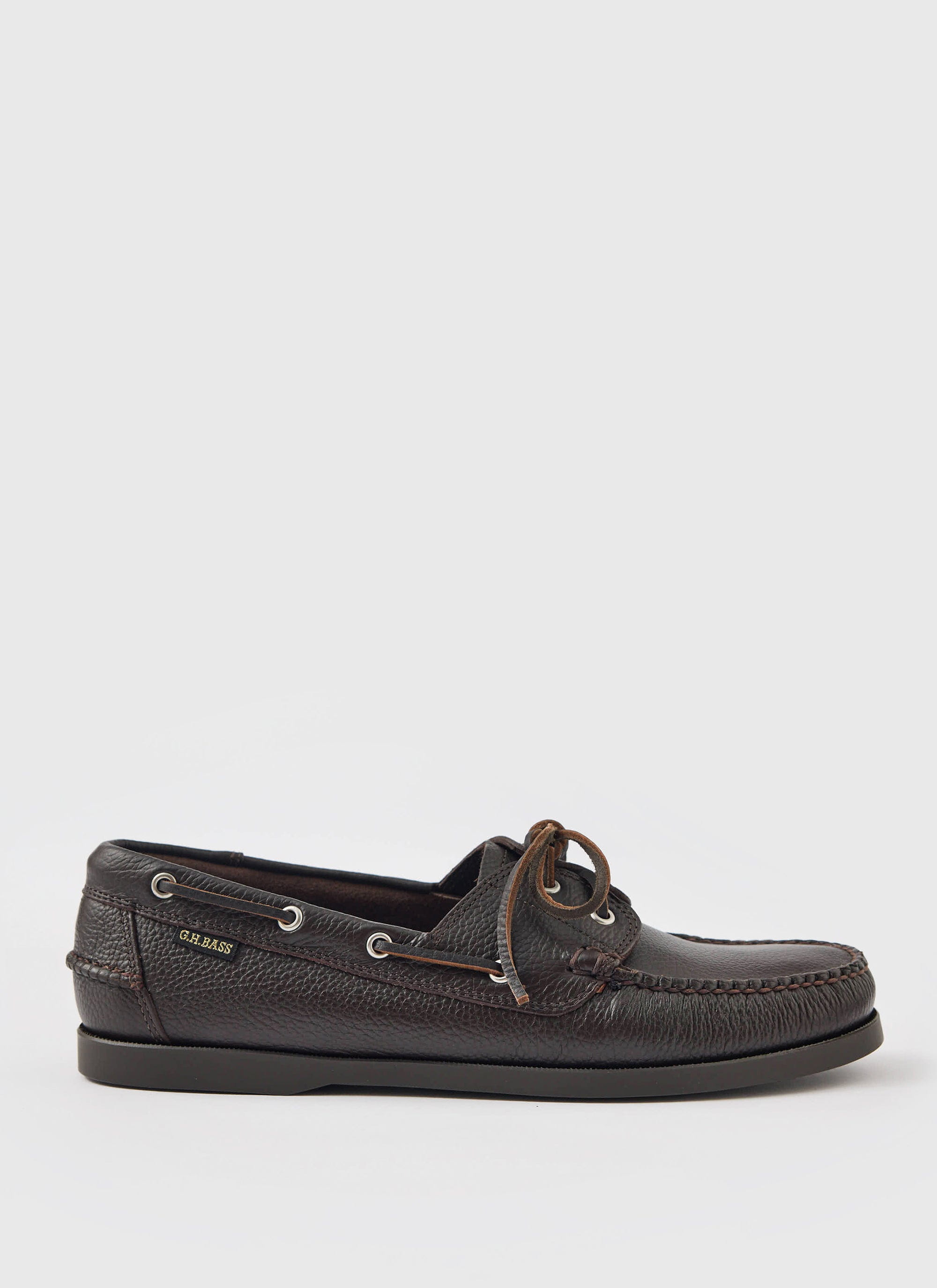 Dark Brown Textured Leather