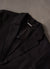 Tailored Linen Blazer | Black