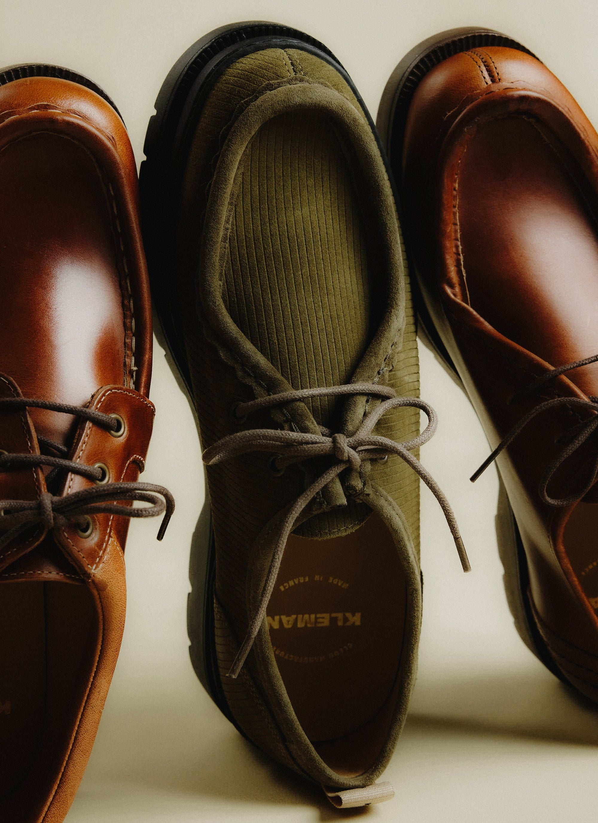 KLEMAN PADROR 41（26.0-26.5cm） Leather Tyrolean Shoes | PADROR Black – Kleman
