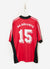 90s Vintage Shirt #46 | Percival x Classic Football Shirts | Red with Black