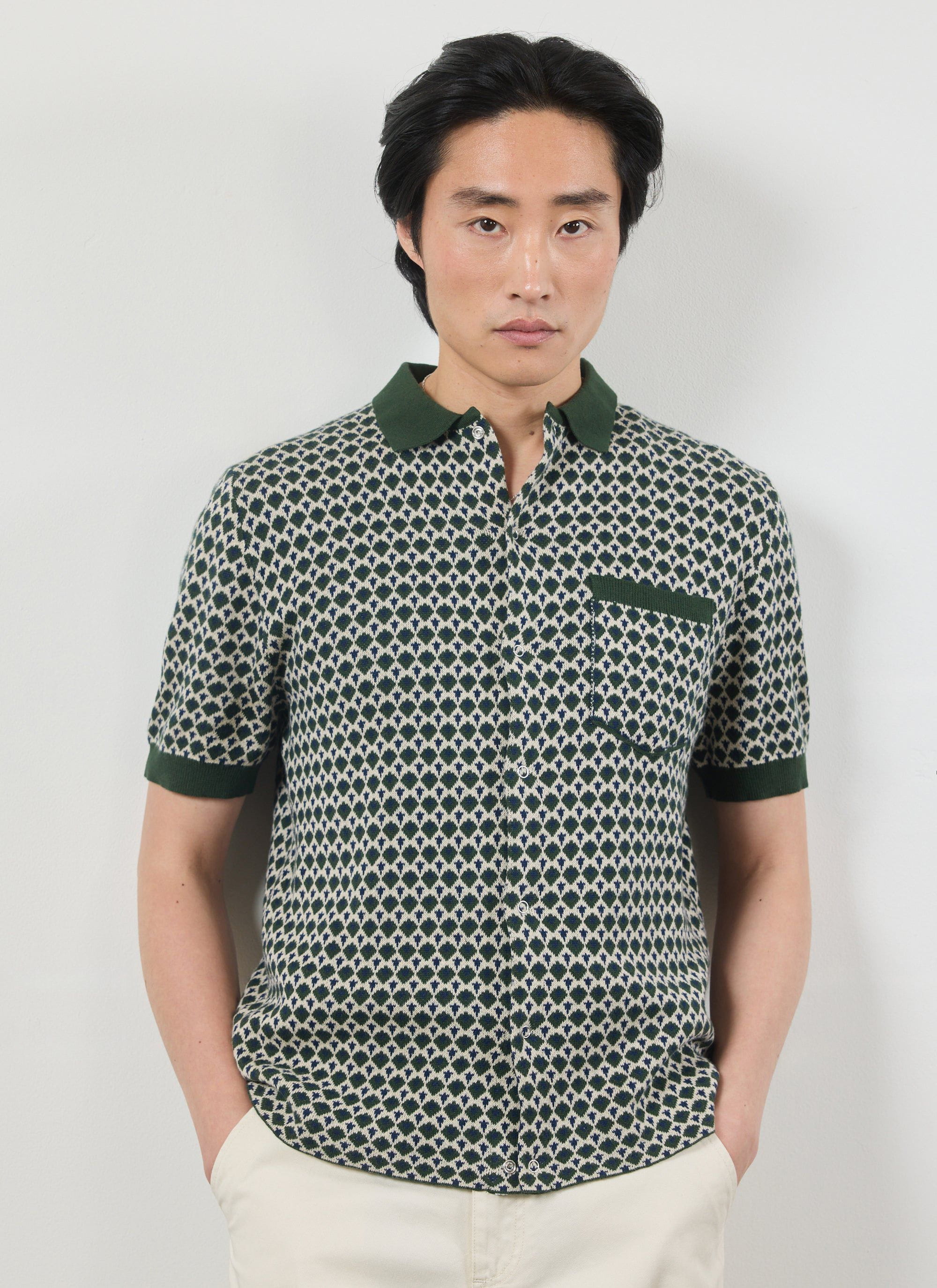 Green Jacquard