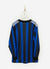 90s Adidas Shirt #15 | Percival x Classic Football Shirts | Blue with Black
