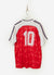 90s Vintage Shirt #47 | Percival x Classic Football Shirts | Red