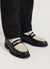 Nettle Penny Loafer | Duke + Dexter x Percival | Black with Cream
