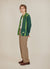 Giddy Up Button Through Knitted Shirt | Seinfeld x Percival | Green