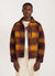 Anderson Raglan Check Jacket | Wool | Yellow