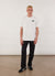 Envy Auxiliary T Shirt | Embroidered Organic Cotton | White