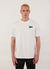 Envy Auxiliary T Shirt | Embroidered Organic Cotton | White