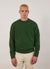 Auxiliary Crew Neck Jumper | Alpaca Wool | Forest