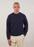 Auxiliary Crew Neck Jumper | Alpaca Wool | Navy