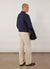Auxiliary Crew Neck Jumper | Alpaca Wool | Navy
