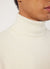 Auxiliary Roll Neck Jumper | Alpaca Wool | Ecru