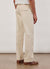 Stay Press Auxiliary Trouser | Cotton Twill Canvas | Ecru