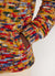 Jacquard Blanket Overshirt | Wool | Mustard