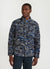 Jacquard Blanket Overshirt | Wool | Blue