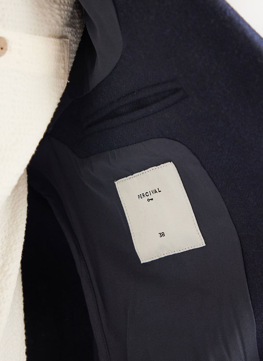Tailored Wool Blazer | Navy & Percival Menswear