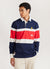 Rugby Shirt | Canterbury and Percival | Navy with Red