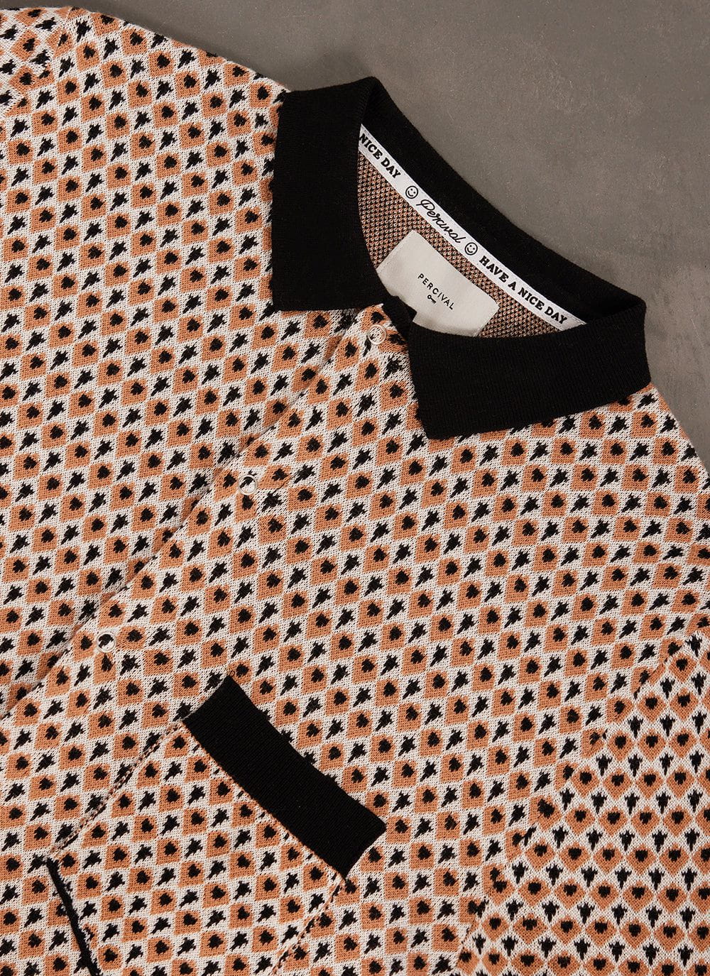 Rust Jacquard